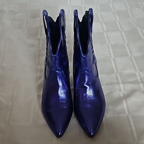 Katy Perry's The Annie-O Bootie Western Purple Size 8M - Picture 3 of 16